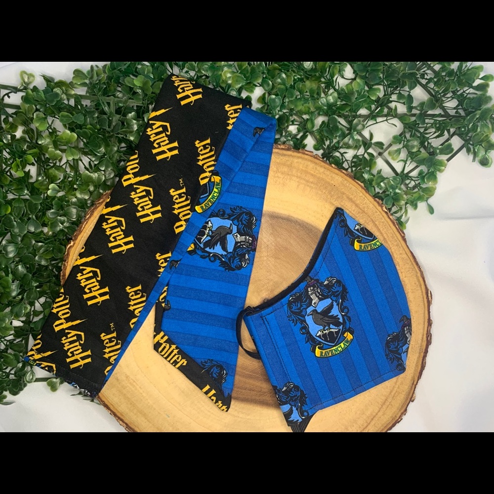 Ravenclaw facemask + bandana